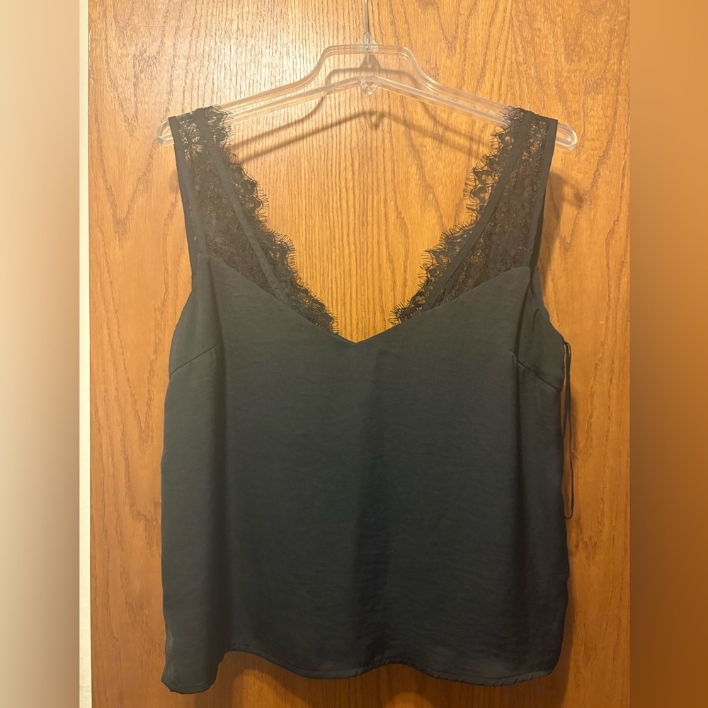 Wishlist Black Lace Detail Top